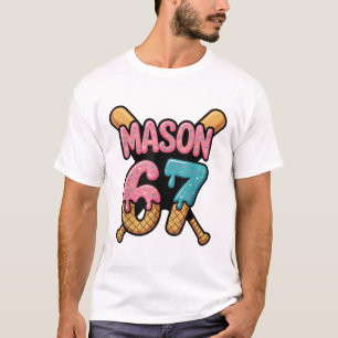 Camiseta Mason 67 Sorvete Gotejamento Venda 