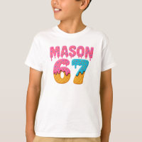 Mason 67 Sorvete Meme Engraçado Seis Sete Matizes