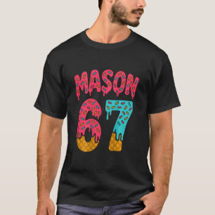 Camiseta Mason 67 Sorvete Meme Engraçado Seis Sete (no Ck) 