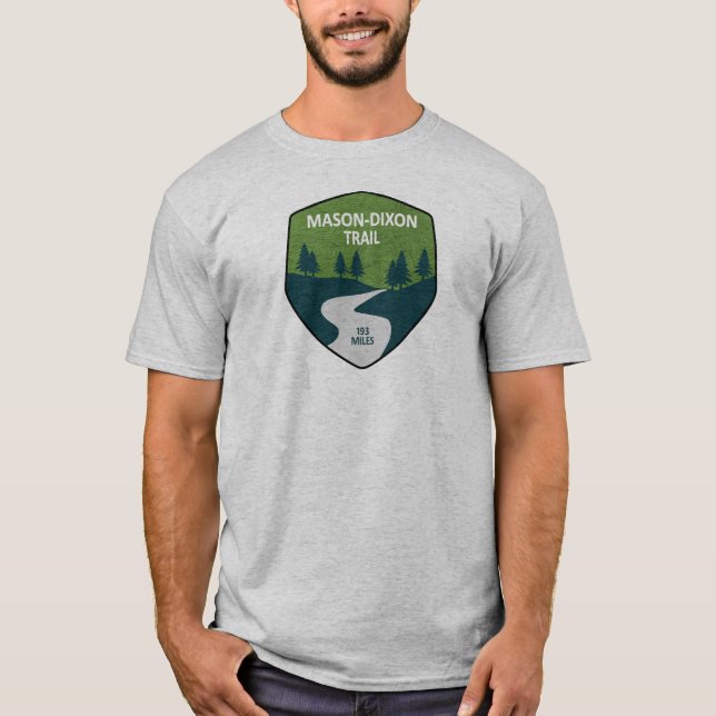 Camiseta Mason-Dixon Trail (Frente)