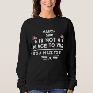 Camiseta Mason Ohio Lugar para ficar EUA Casa na Cidade