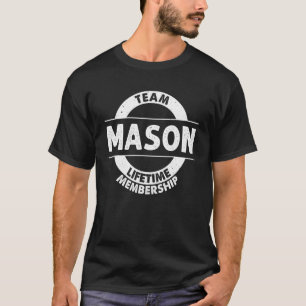 Camiseta Mason Surname Family Tree Birthday Ideia