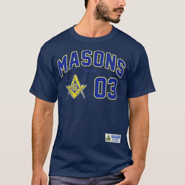 Camiseta Masons Sports Jersey 03 Hiram Abiff (Frente)