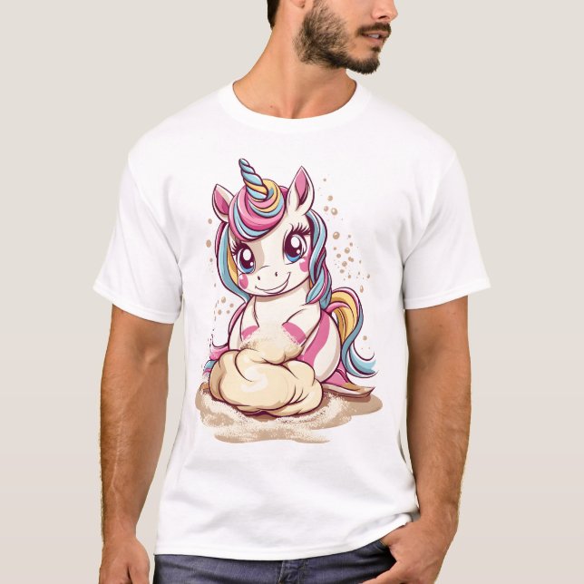 Camiseta Massa de Padeiro Unicórnio (1) (Frente)