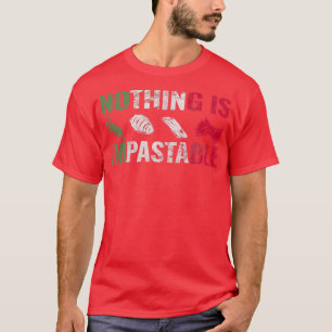 Camiseta massa italiana para massas alimentícias cozinhar i