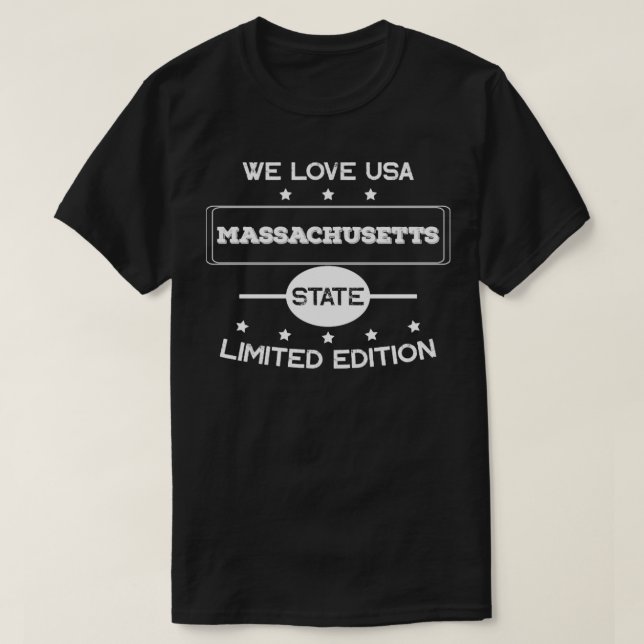 Camiseta Massachusetts19 (Frente do Design)