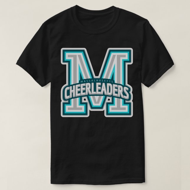 Camiseta Massachusetts Cheerhead TShirt (Frente do Design)
