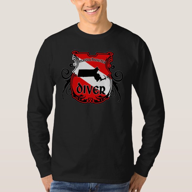 Camiseta Massachusetts Diver (Frente)