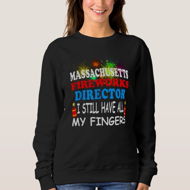 Camiseta Massachusetts Fireworks Director (Frente)