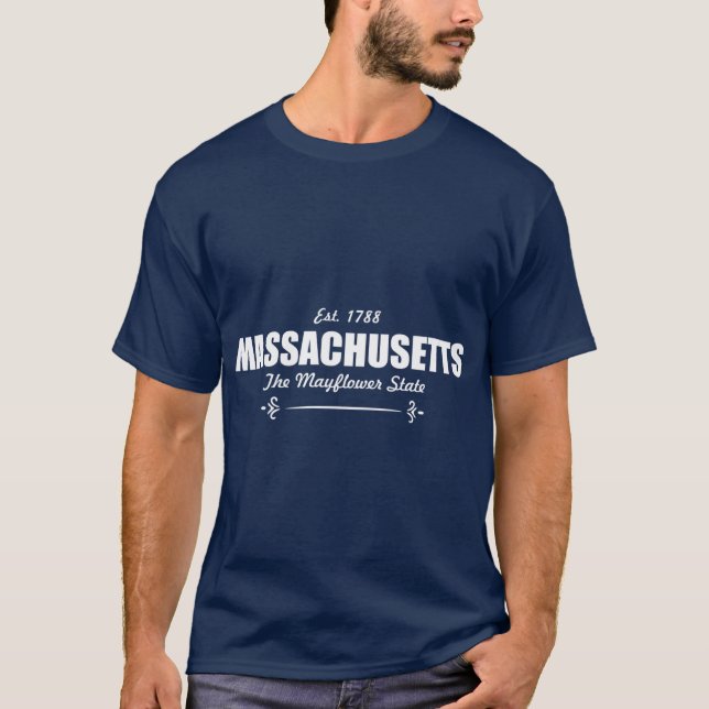 Camiseta Massachusetts Grande 4 (Frente)