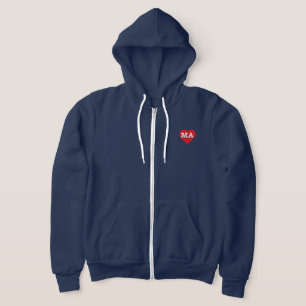 Camiseta Massachusetts Red Heart - Big Love