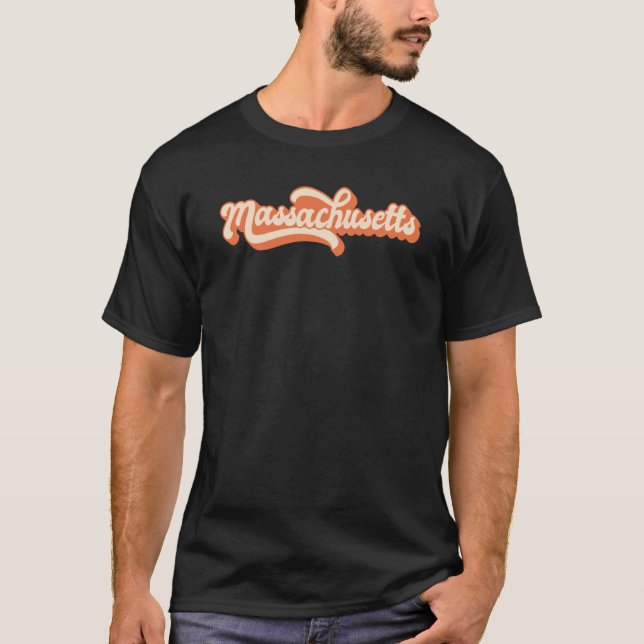 Camiseta Massachusetts Retro (Frente)