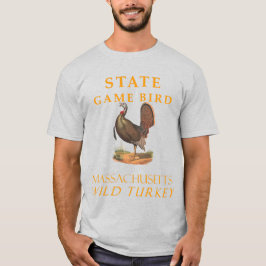 Camiseta Massachusetts Territory Gamebird The Wild Turkey