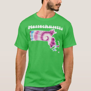Camiseta Massachusetts Tie Dye