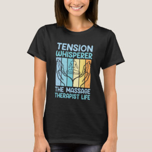 Camiseta Massagem Licenciada Terapia de Massagem Terapia Ma