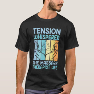 Camiseta Massagem Licenciada Terapia de Massagem Terapia Ma