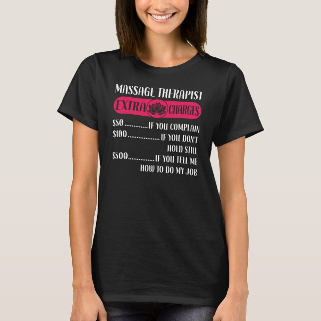 Camiseta Massagem Terapêutica Massagista (Frente)