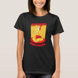 Camiseta Massas alimentícias alimentícias alimentadas por m