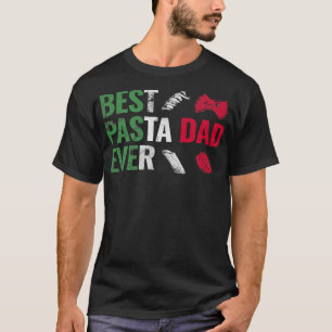 Camiseta Massas alimentícias de pai de cozinhar italiano de