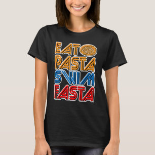 Camiseta Massas alimentícias para Natações