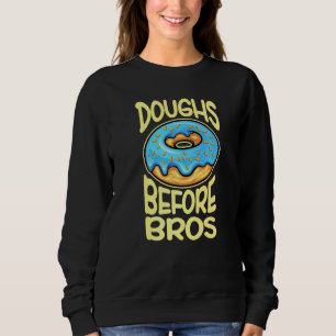 Camiseta Massas Antes Donut Bros Para Meninas Mulheres 4