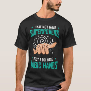 Camiseta Masseur Licenciado por Terapia de Massagem