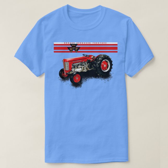 Camiseta Massey Ferguson 65 Vintage Trator (Frente do Design)
