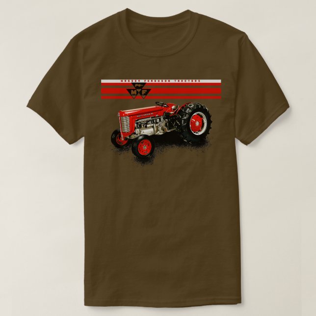 Camiseta Massey Ferguson 65 Vintage Trator (Frente do Design)