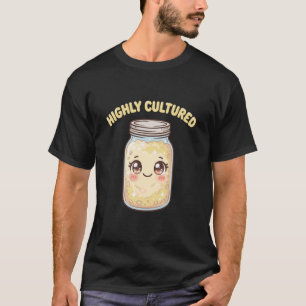 Camiseta Massivamente Culto Kawaii Fermento Natural de Pão 