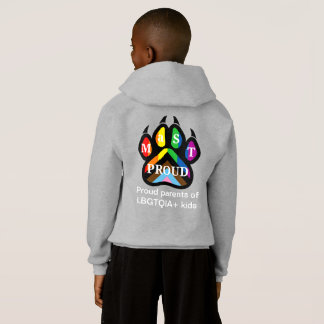 Camiseta MaST Crianças Orgulhosas Hoodie