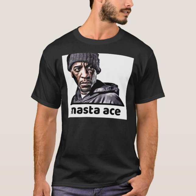 Camiseta Masta Ace Rapper Essential  (Frente)