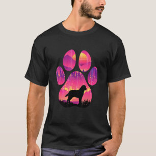 Camiseta Mastador Paw Mãe Pai Cachorro Homens