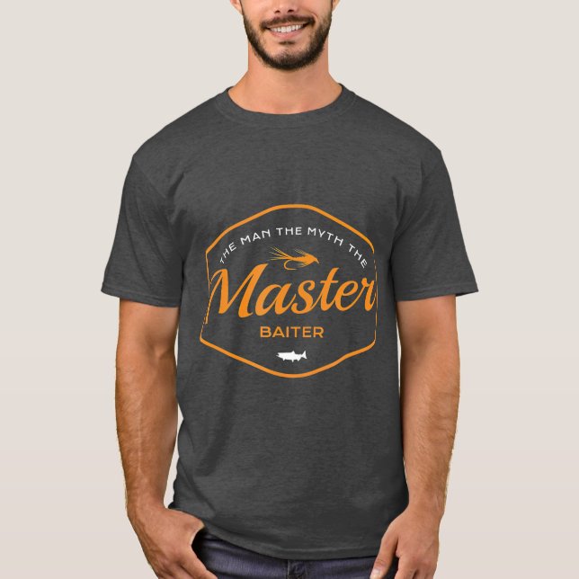 Camiseta Master Baiter Funny Fisheries (Frente)