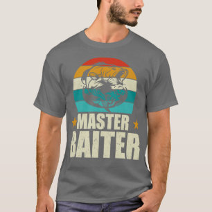 Camiseta Master Baiter Retro Vintage Sunset Funny Fish G