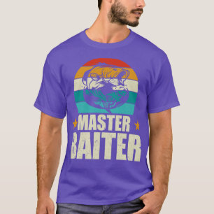 Camiseta Master Baiter Retro Vintage Sunset Funny Fish G