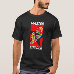 Camiseta Master Builder 13 anos 13 anos Terceira Bor de Ani