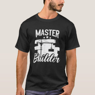 Camiseta Master Builder Building Blocks Tijolos