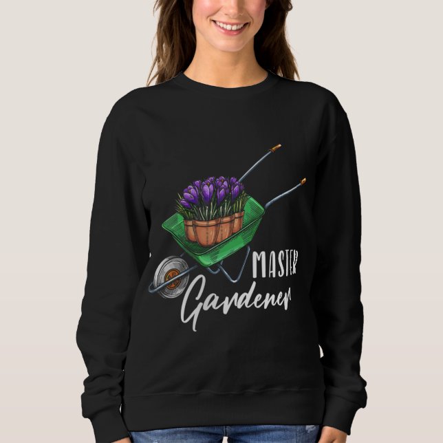 Camiseta Master Gardener Flowers Plantas Jardinagem Bo (Frente)