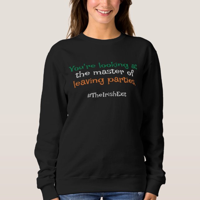 Camiseta Master Of The Irish Exit  St Patricks Day (Frente)