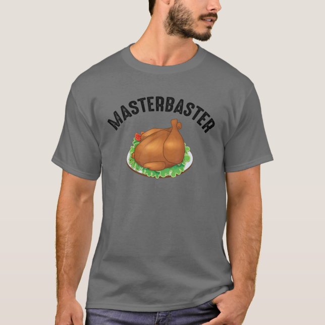 Camiseta Masterbaster Turkey | Cool Funny Thanksgiving Day (Frente)