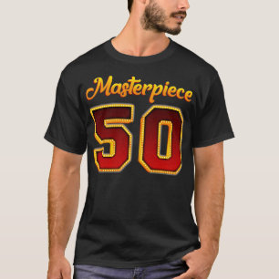 Camiseta Masterícula 50 50º Presente de Aniversário