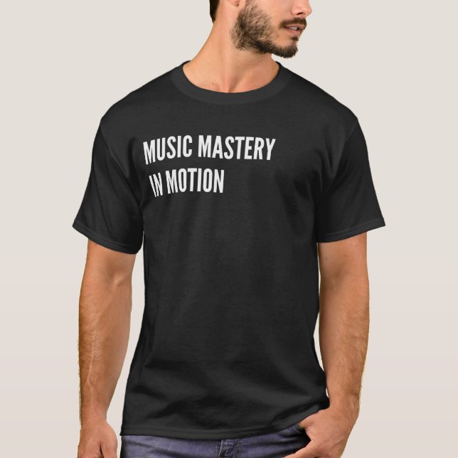 Camiseta Masterisco Musical em Movimento EDM DJ (Frente)