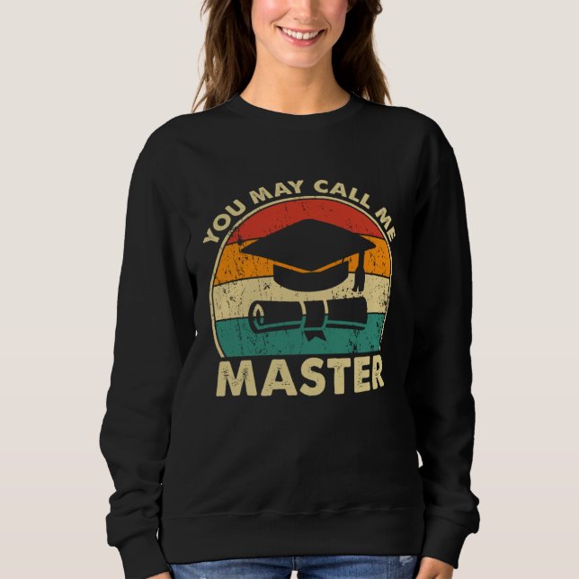 Camiseta Masters Degree Designs For Men Women MBA Education (Frente)