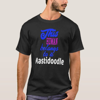 Camiseta Mastidoodle Dog Poodle Mastiff Mastiodle