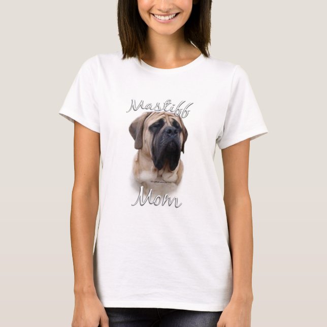 Camiseta Mastiff (afeto) Mãe 2 (Frente)