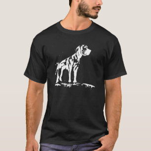 Camiseta Mastiff Alemão Ou Grande Spray De Dane Ou Arte Est