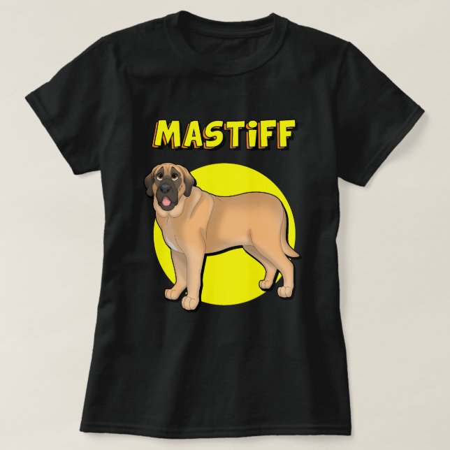Camiseta Mastiff Bonito (Frente do Design)