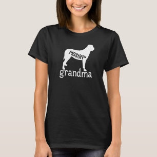 Camiseta Mastiff Dog Avó Mastiff Proprietário do Cachorro M