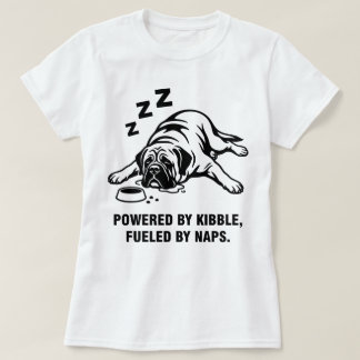 Camiseta Mastiff Dog Funny Lazy