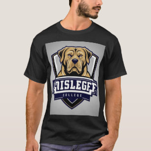 Camiseta Mastiff Dog: Logotipo da Faculdade